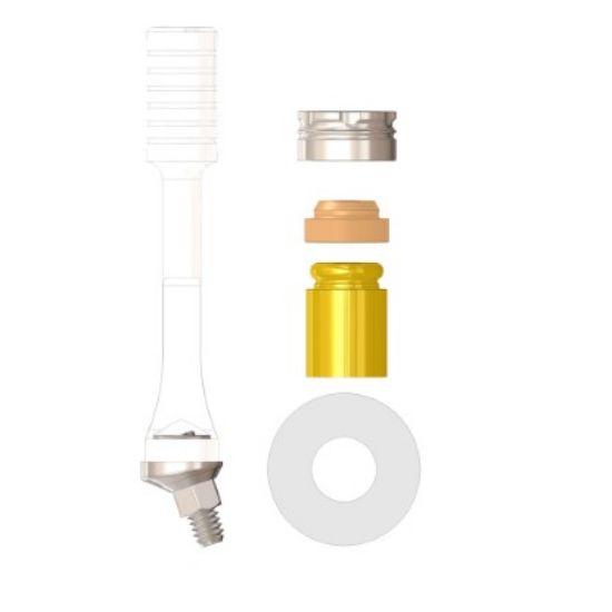 Picture of Ang. C.C Abutment for M.U 5mm 18 Deg-Prime