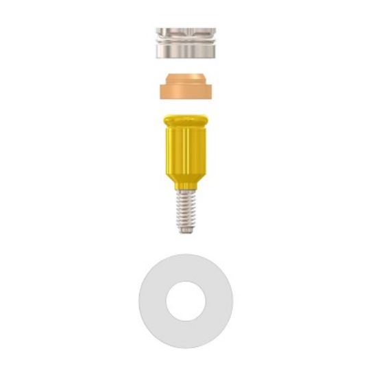 Picture of Clever click straight abutment 4mm-Prime