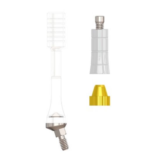 Picture of Angulated M.U Connection 2mm 18 Deg-Prime