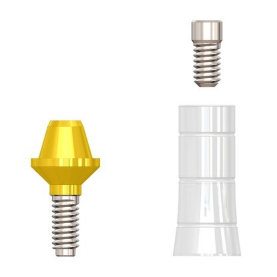 Picture of M.U Straight connection abutment 1mm-Prime
