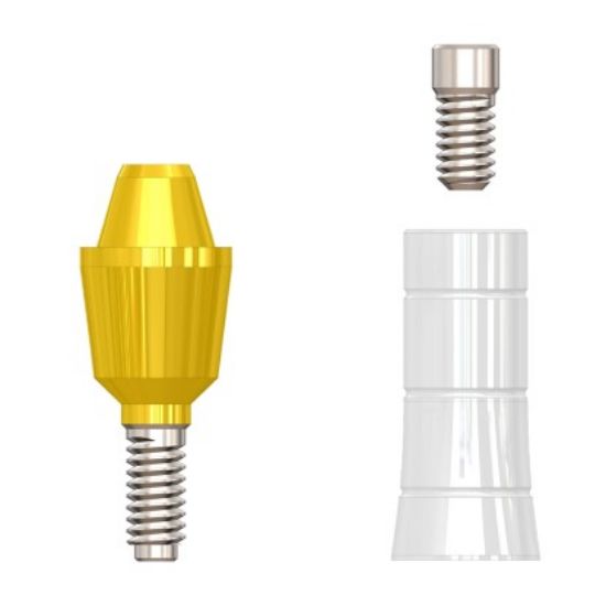 Picture of M.U Straight connection abutment 4mm-Prime
