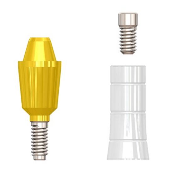 Picture of M.U Straight connection abutment 5mm-Prime