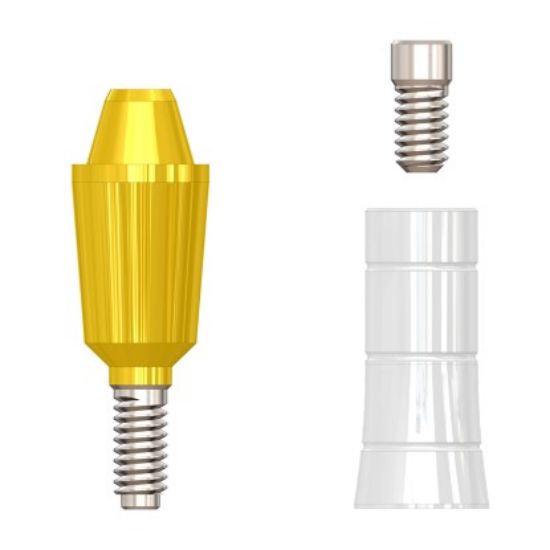 Picture of M.U Straight connection abutment 6mm-Prime
