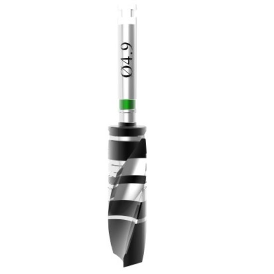 Picture of Drill for bone type D1 Dia.4.9mm for implant 5.0