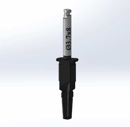 Picture of GS Drill D3,7x8 mm DLC