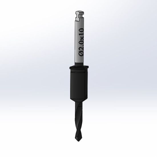 Picture of GS Drill D2,0x10 mm DLC