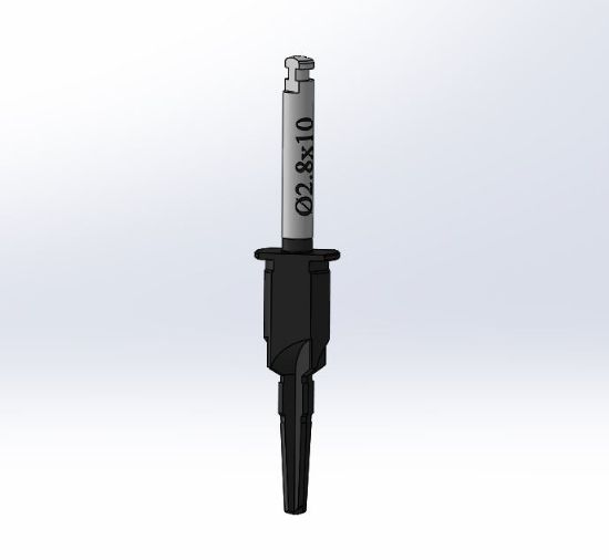 Picture of GS Drill D2,8x10 mm DLC