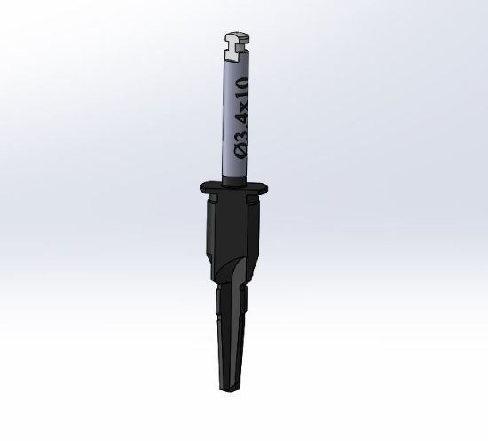 Picture of GS Drill D3,4x10 mm DLC