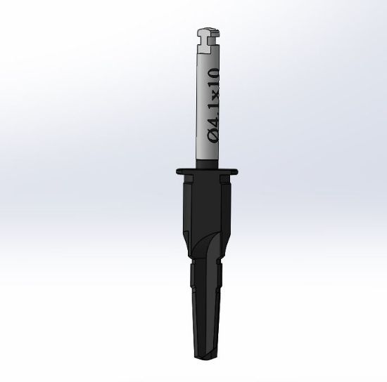 Picture of GS Drill D4,1x10 mm DLC
