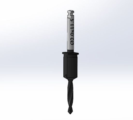 Picture of GS Drill D2,0x11,5 mm DLC