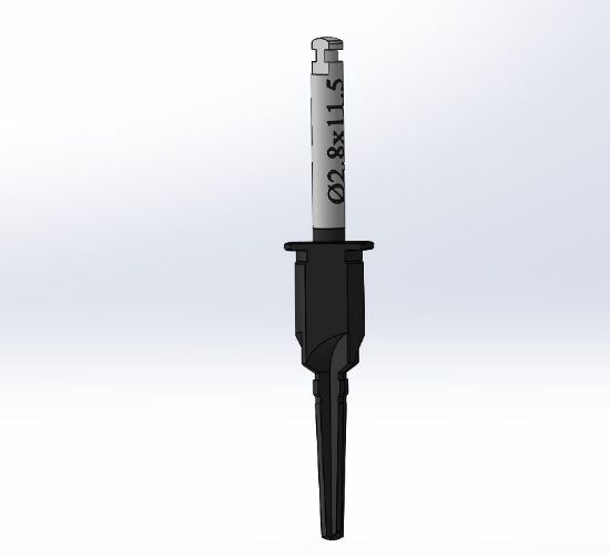 Picture of GS Drill D2,8x11,5 mm DLC