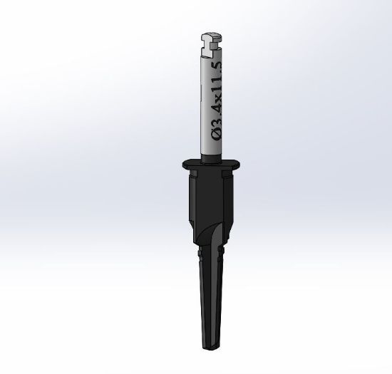 Picture of GS Drill D3,4x11,5 mm DLC