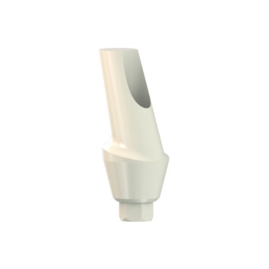 Picture of Angulated temporary peek abutment 15Deg. L3mm