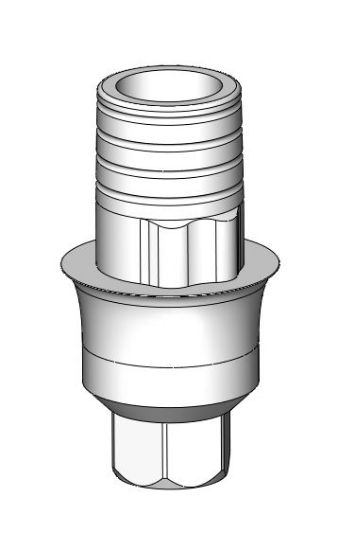 Picture of Concave T-base Hex. - H3.mm L4.mm lock