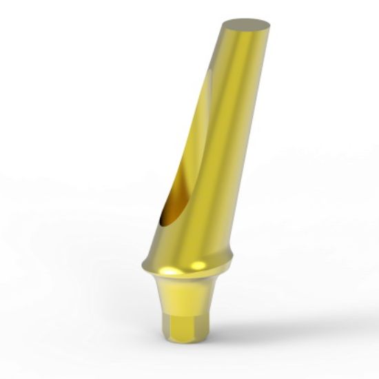 Picture of Anatomic Ang. Titanium Abutment 15 L1mm MPN