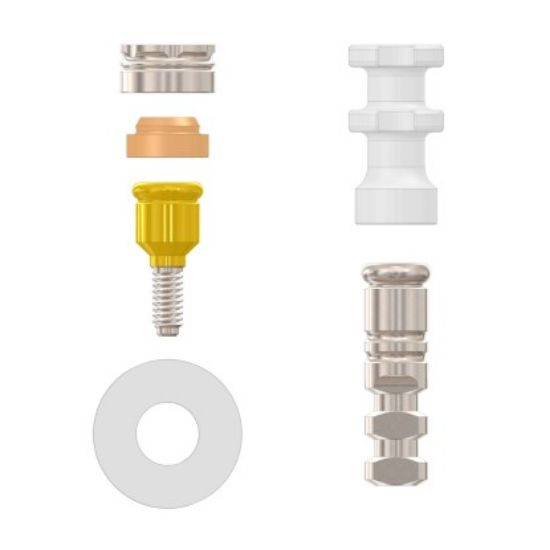 Picture of Clever click straight abutment 2mm-Premium