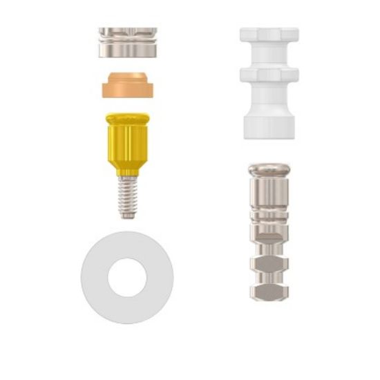 Picture of Clever click straight abutment 3mm-Premium