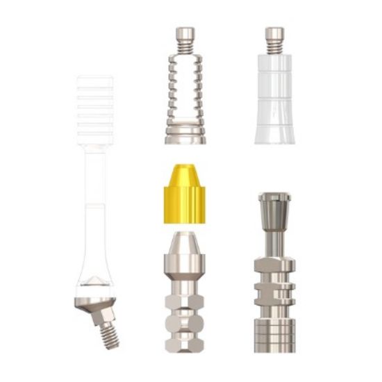 Picture of Angulated M.U connection 4mm 18 Deg-Premium