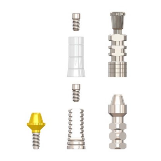 Picture of M.U Straight connection abutment 1mm-Premium